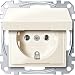Produktbild Merten 1563294 Steckdose SCHUKO MEG2311-0344 Weiss glänzend System M