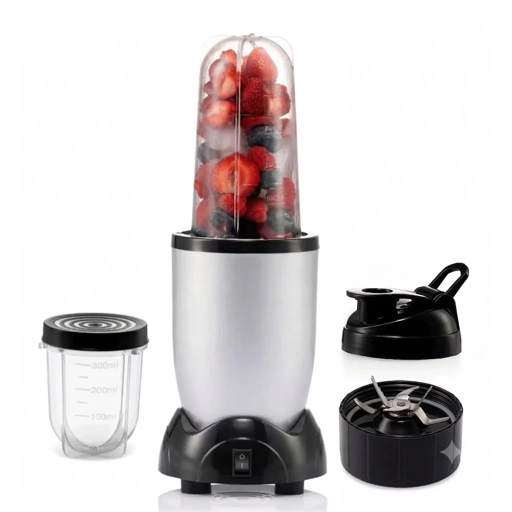 Drumstone (𝗦𝗽𝗲𝗰𝗶𝗮𝗹 𝟱 𝗬𝗲𝗮𝗿𝘀 𝗪𝗮𝗿𝗿𝗮𝗻𝘁𝘆) 500W Mixer Grinder With 22,000 RPM Motor, Hands-Free Twist Operation, Maximum Extraction, Easy-Clean Parts And Leak-Resistant Design-image-42