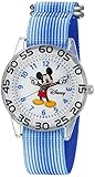 Disney Mickey Mouse Kids' W002507 Mickey Mouse Analog Display Analog Quartz Blue Watch