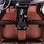 Brown dimond floor mat