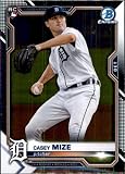 2021 BOWMAN CHROME #9 CASEY MIZE RC TIGERS BASEBALL MLB