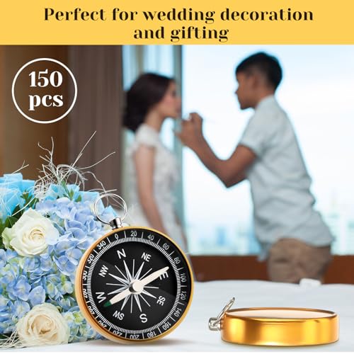 Huquary Compass Souvenir para Eventos de Viaje 150 Pcs miniatura 4