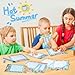 Capoda 41 Pcs Summer Party Game Set Word Search Game Card Summer Party Game 30 Players and 1 Answer Card with 10 Pens for Adults Child Beach Pool Theme Home School Classroom Activities Party Favors