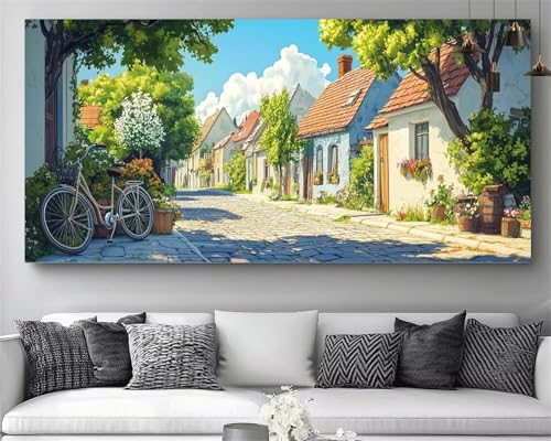 Kit complet broderie diamant Londres 50x100cm pour débutant