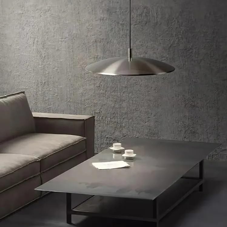 Lustre rond minimaliste pour restaurant et décoration de chambre design