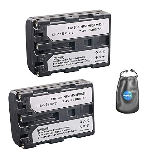 Batterie appareil photo Sony FM30 longue autonomie avec kit de nettoyage objectif inclus