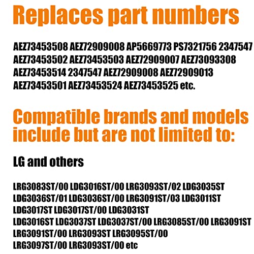 New Updated Aez73453509 Oven Range Stove Knob Assembly Compatible With Lg Universal Stove Knobs Replacements Aez72909008 Ap5669773 2347547 Ps7321756 Etc 1 Year Warranty. #TOP3