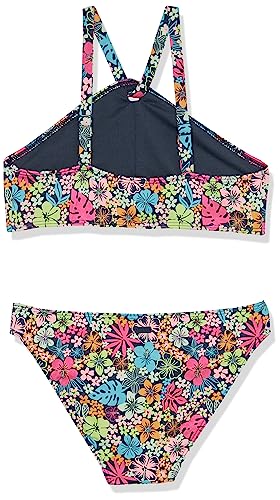 Roxy Girls' Daisy Mood Crop Top Swimsuit Set4