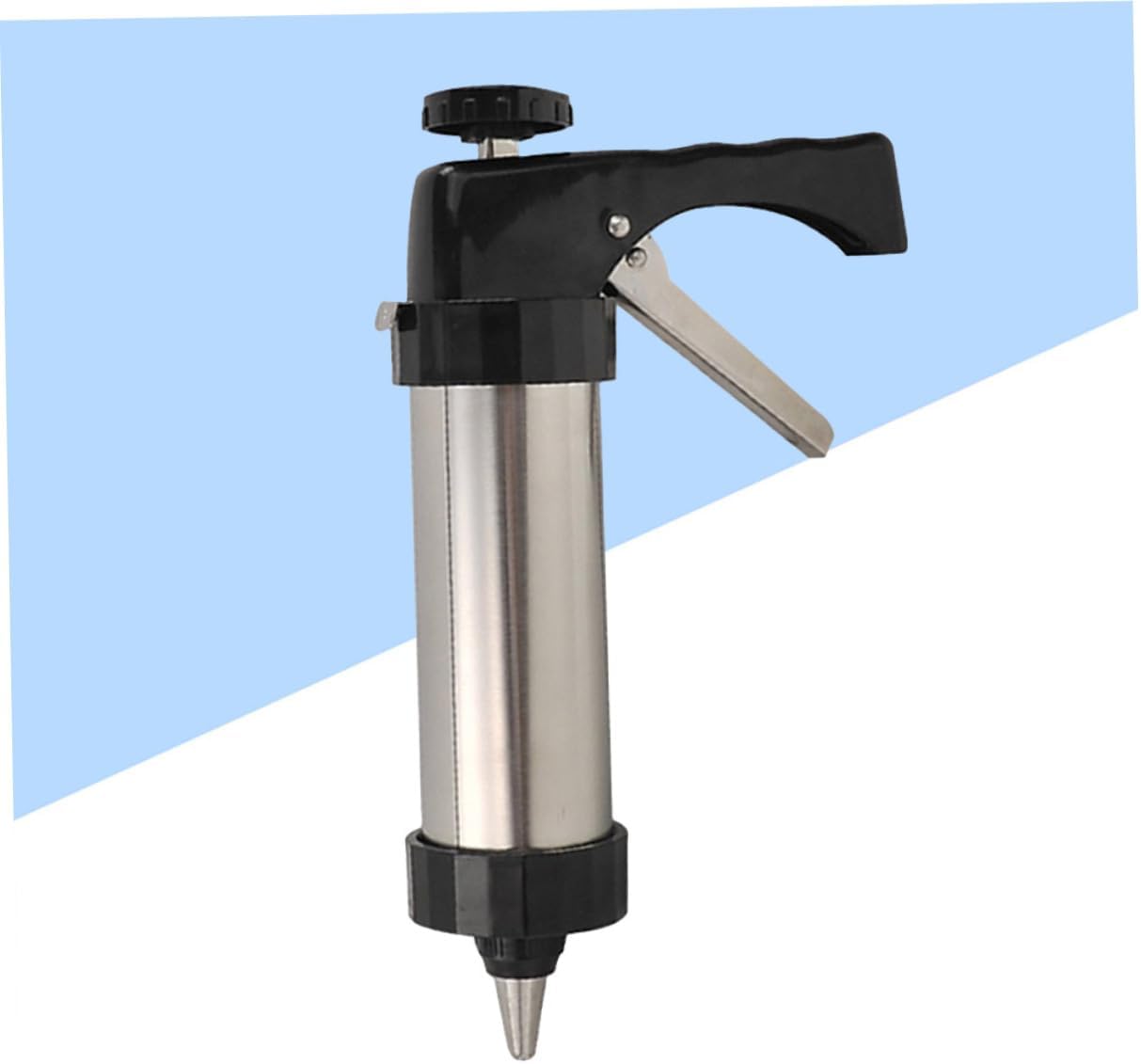 Multi-functional Stainless Steel Biscuit Press Nozzles and Patterns for Decorating Cookies and Cakes Home Kitchen and Cafes