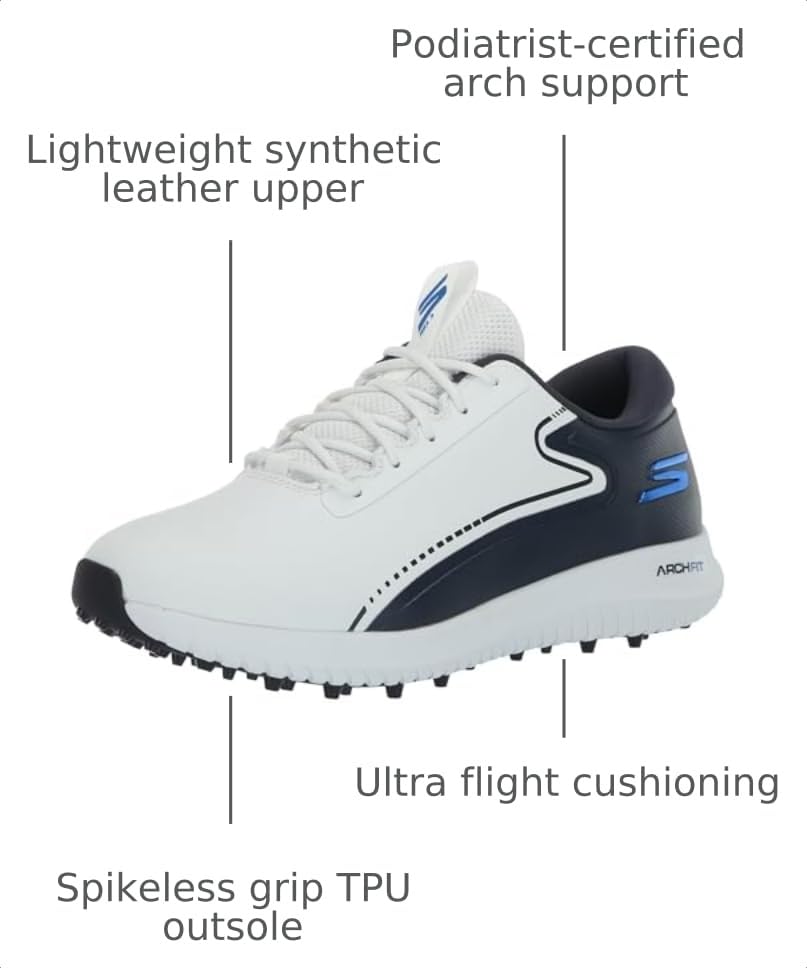 Image of Skechers Men's Max Fairway 3 Arch Fit Spikeless Golf Shoe