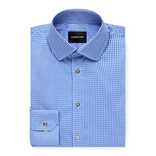 Alton Lane Custom Shirt Travel Performance Stretch Tailored Fit - Premium Quality Dress Shirts for Men, Elegant Dress Shirt