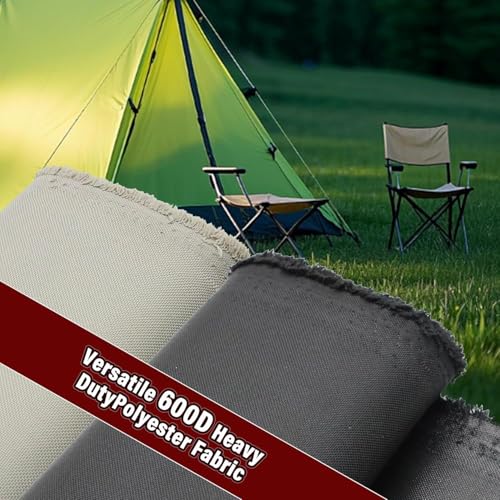 wasserdichter Polyesterstoff,Markisenstoff,outdoor stoff wasserdicht beständig Stoff,600d oxfordstoff mit 100% pvc-beschichtung,,reißfest & pflegeleicht (schwarz, 1 Meter)