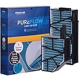 PureFlow Cabin Air Filter PC5872X | Fits 2001-2004 Subaru Outback, 2003-2006 Baja