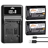 Pickle Power NP-FH50 NP-FH40 NP-FH30 Battery Replacement for Sony Alpha DSLR-A230 DSLR-A290 DSLR-A330 DSLR-A380 DSLR-A390 DSC-HX1 HX100 HX100V HX200 HX200V