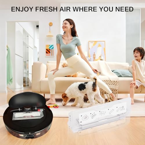 Image of Dust Bin Box Compatible with Roborock Q Revo Robot Vacuum Cleaner /Roborock P10 Vacuum Cleaner - Waste Collection Dustbin Box Replacement Accessories Spare Parts