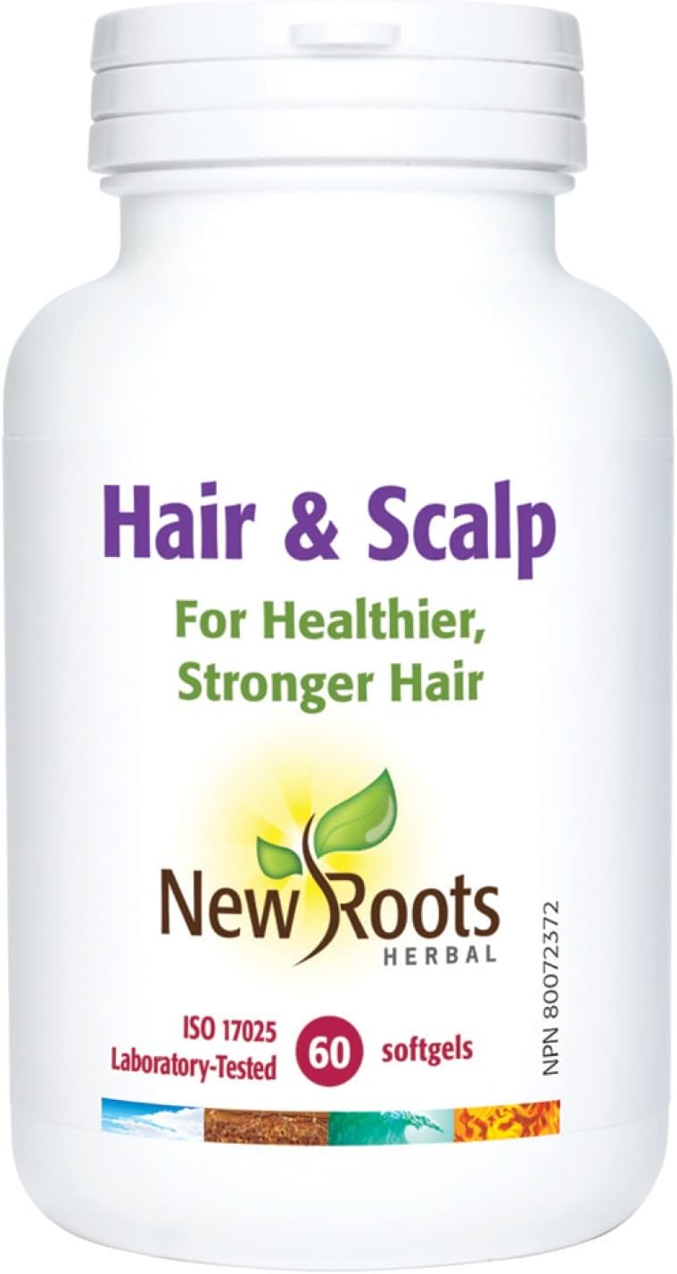 NEW ROOTS HERBAL Hair & Scalp, 60 CT