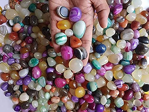 VANNEF Stone Multi Colour Onyx Pebbles for Aquarium Fish Tank Garden & Home Dcor (2950gm) (B09GMFRNY4) Amazon Price History, Amazon Price Tracker
