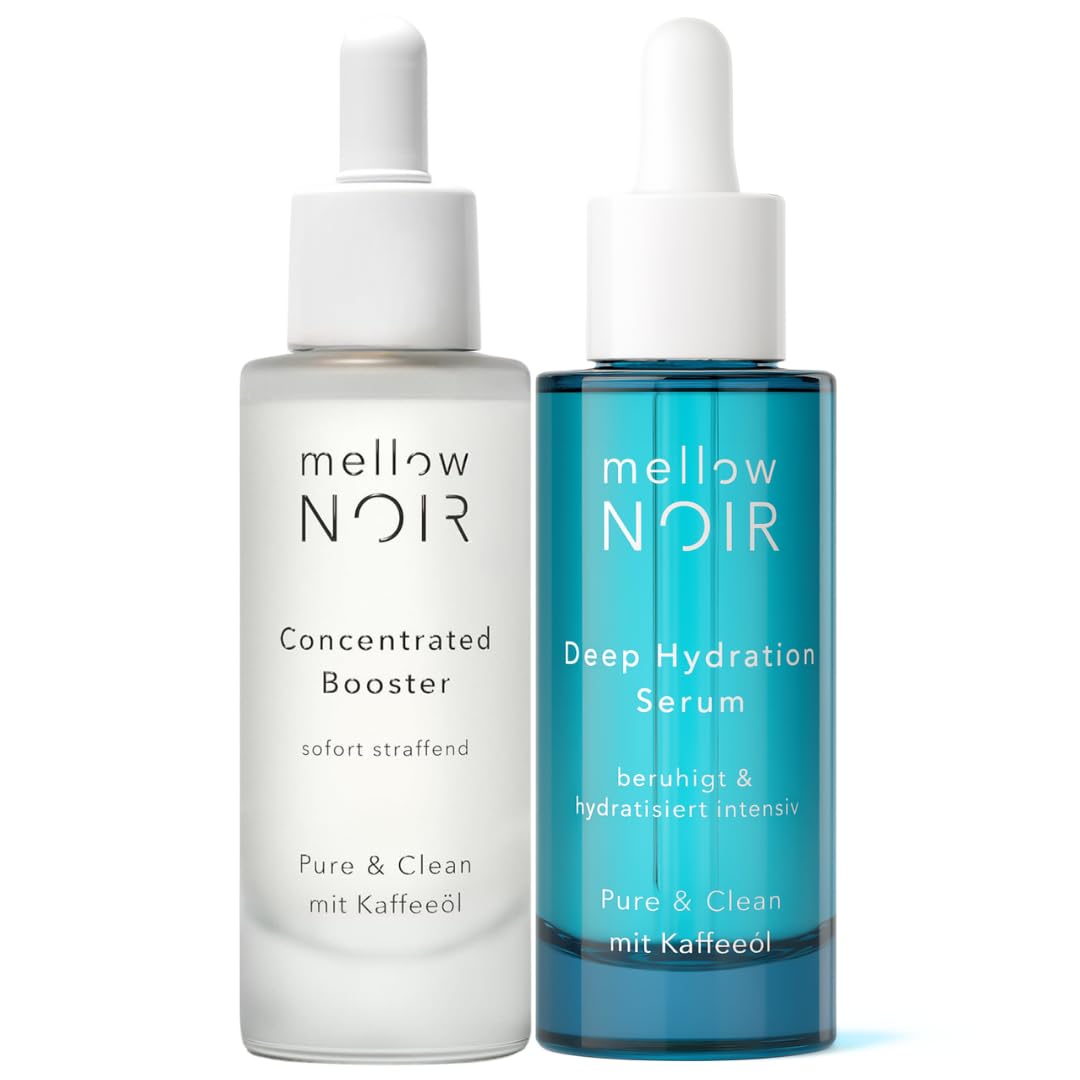 mellow NOIR Concentrated Booster + Deep Hydration Serum Set