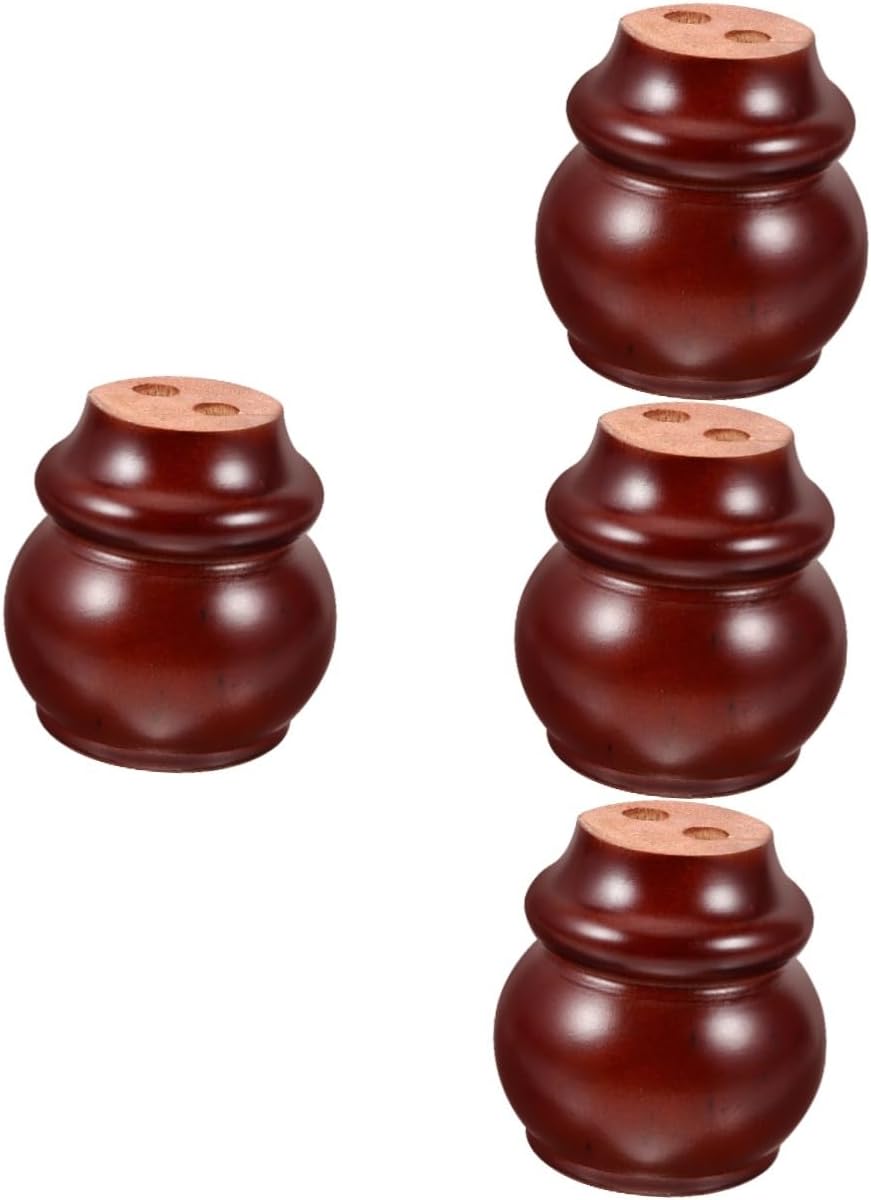 4pcs Wooden Furniture Feet Sofa Cabinet Replacement for Dresser Table Couch Versatile Home Furniture