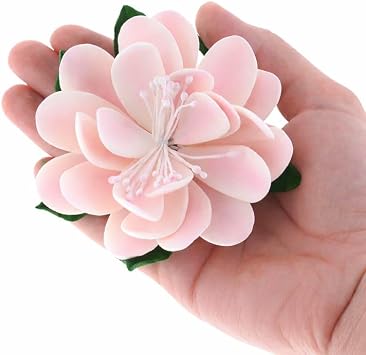 Global Sugar Art 3-Count Large Pink Protea, Sugar Flowers, Gumpaste Leaves