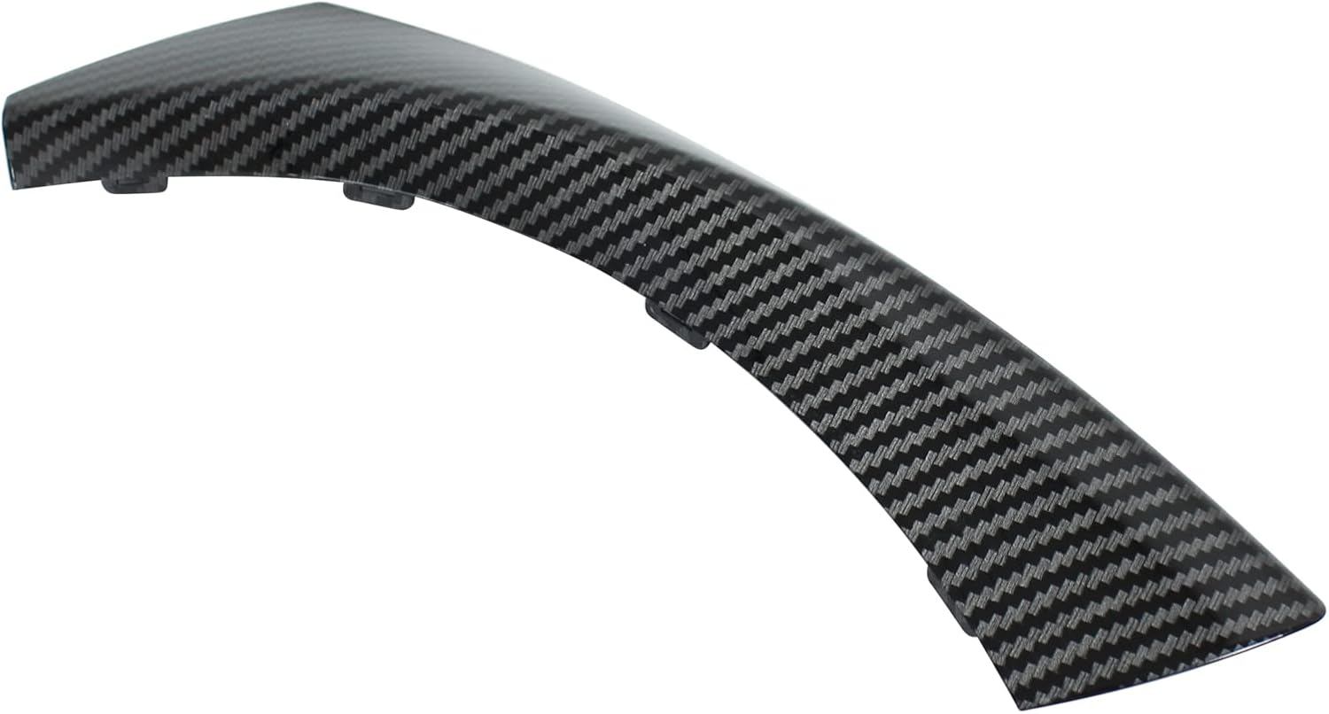 MOTOKU Pack of 3 Carbon Fiber ABS Inner Interior Door Panel Pull Handle Cover for BMW E90 E91 335i M3 06-11