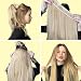 PRETTYSHOP XXL 60cm Clip-In-Extensions Tupé Alargamiento del cabello Aumento del cabello Postizo...