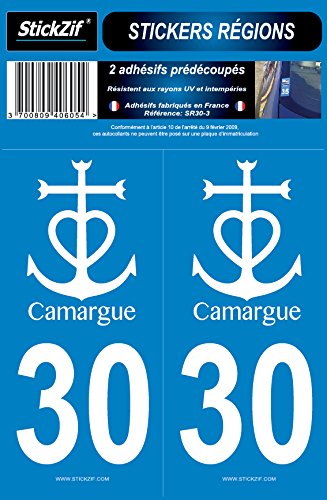 STICKZIF SR30 - 3 2 Adesivi regione Dipartimento