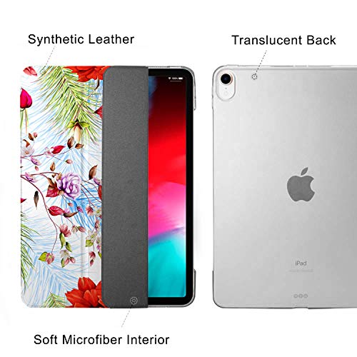Image of DuraSafe Cases for iPad Pro 12.9 3rd Generation 2018 PC Case A1876 MTEL2HN /A MTEM2HN /A A2014 MTFN2HN /A MTFQ2HN /A A1983 MTHN2HN /A MTHU2HN /A MTJA2HN /A MTJ02HN /A MTJN2HN /A - Birds & Flowers
