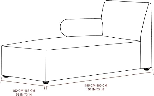 Miniatura 3 de Funda de terciopelo para sofá modular izquierdoderecho, funda gruesa en forma de L, funda de felpa suave para sofá seccional sofá biplaza (gris y