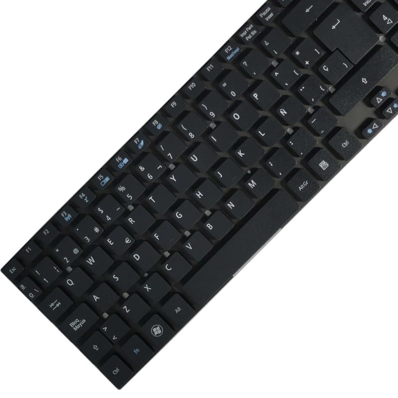 Clavier d'ordinateur portable de remplacement espagnol pour Aspire E1