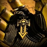 Starforged Kompatybilny z Warhammer 40K Indomitus Crusade odznaka 1 PC breloczek do kluczy z mosiądzu