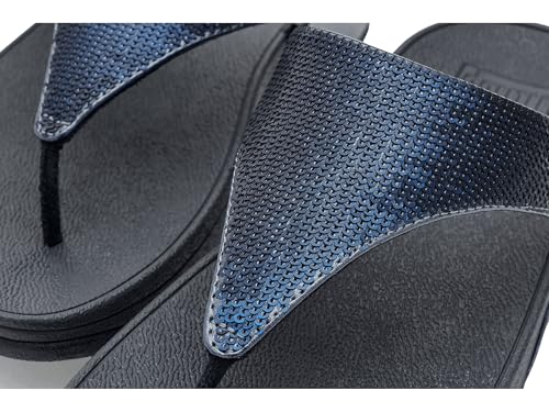 Image of FitFlop Women's, Lulu Sequin Thong Sandal