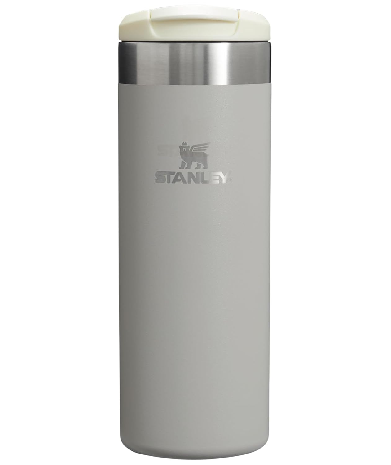Stanley AeroLight Transit Bottle 16 oz | Locking Drink Through Lid | Leak Resistant Water Bottle or Coffee Travel Mug | Lightweight Insulated Stainless Steel | BPA-Free | Ash image 1