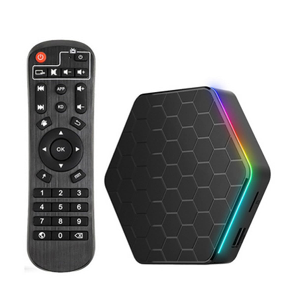 Android 12.0 TV Box, T95Z Plus H618 Quadcore 4GB RAM 64GB ROM Soporte 4K HD 3D 2.4/5.0Ghz WiFi BT5.0 10/100M Ethernet HDMI 2.0 H.265 Smart TV Box,2gb+16gb