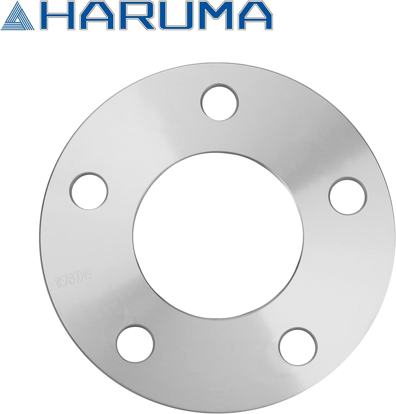 Haruma 5mm(3/16'') Wheel Spacers 5x4.5in Silvery Aluminum Wheel Adapters 70.5mm Hub Bore for Ford Mustang Ranger Explorer Edge 4pcs Spacer Accessories