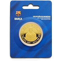 MOCIWORLD - FC Barcelona - Moneda edición Especial con Escudo y