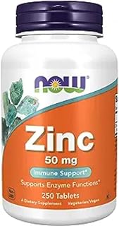 Now Foods Zinc Gluconate 50mg 250tab