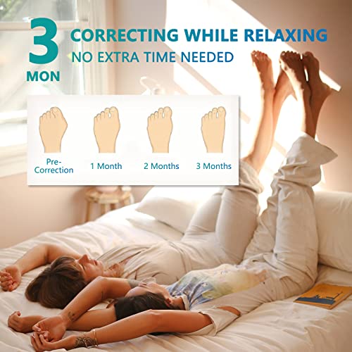 Bunion Corrector & Bunion Relief Protector Sleeves Kit-7 Pieces Set,Orthopedic Bunion Splint, Big Toe Separator Pain Relief, Big Toe Straightener Pain Relief, Day Night Support (SEVEN kits) - Thumbnail 6