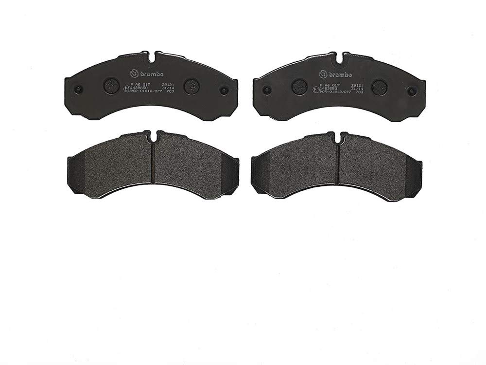 Brake Pads Set fits IVECO DAILY 3.0 Rear 2007 on Brembo 00000002995633 Quality