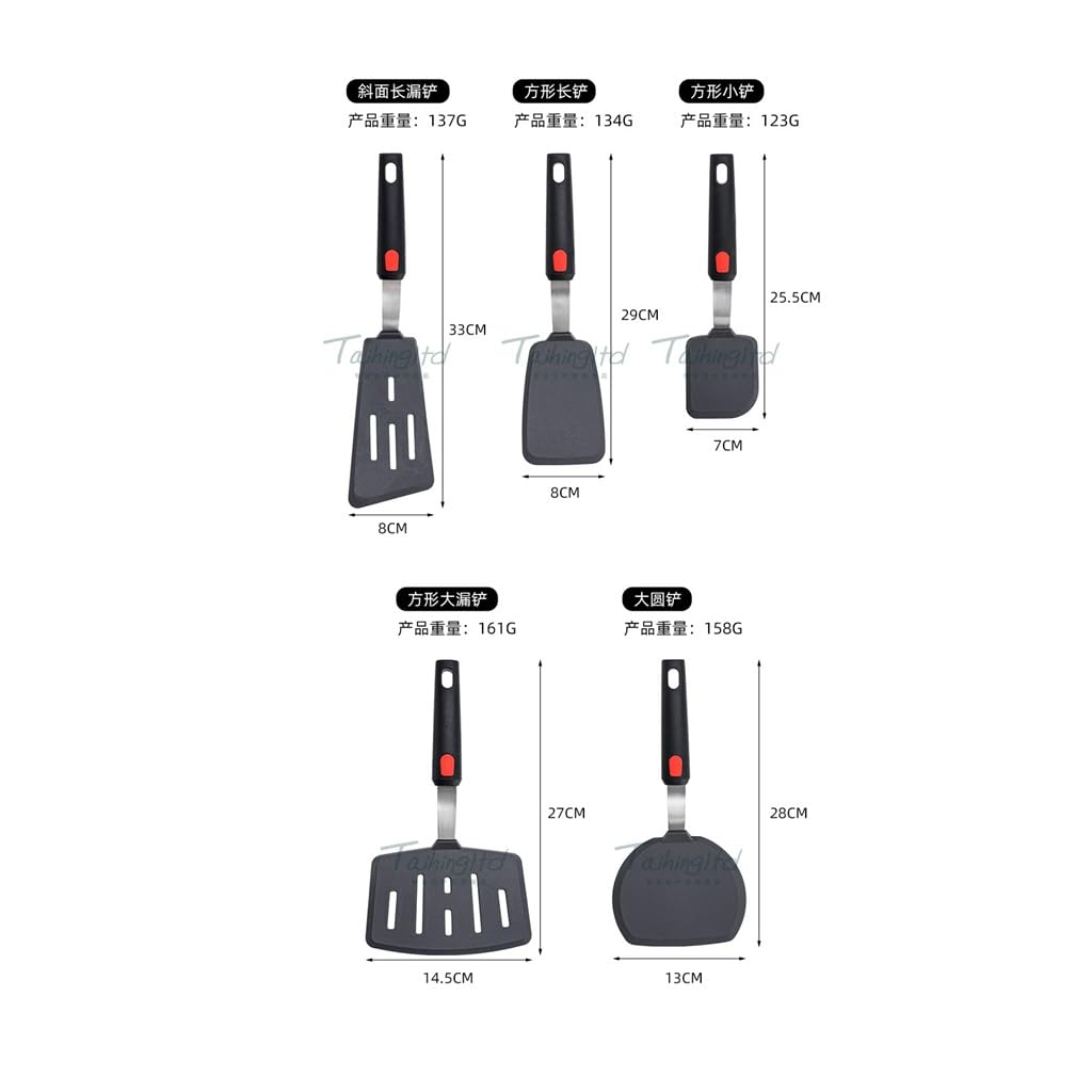 utensilios de cocina, Espátula de silicona for cocina, juego herramientas antiadherentes for el hogar