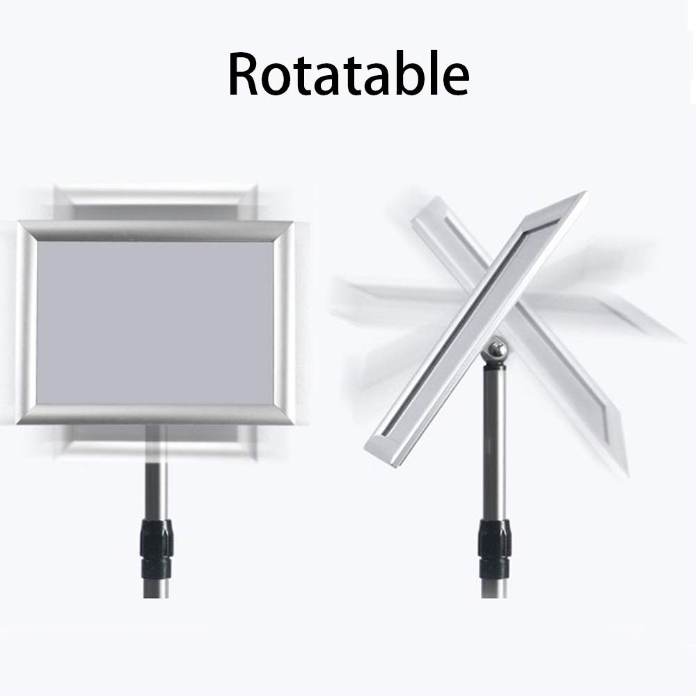 Buy Poster Stand A4 Notice Display Stand Sign Holder Adjusted Height