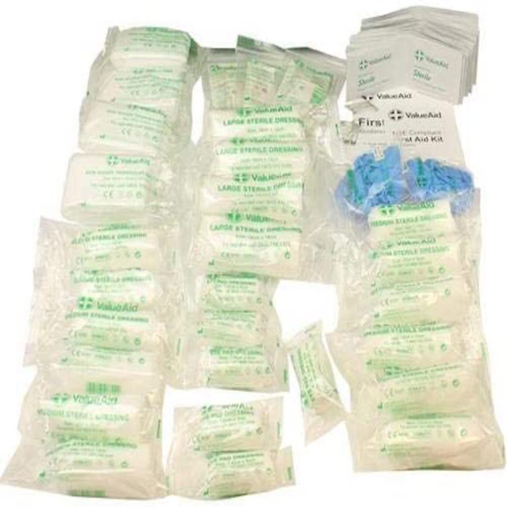 Sponsored Ad – Value Aid HSE Compliant Workplace First Aid Refill Kit (21-50 Person)