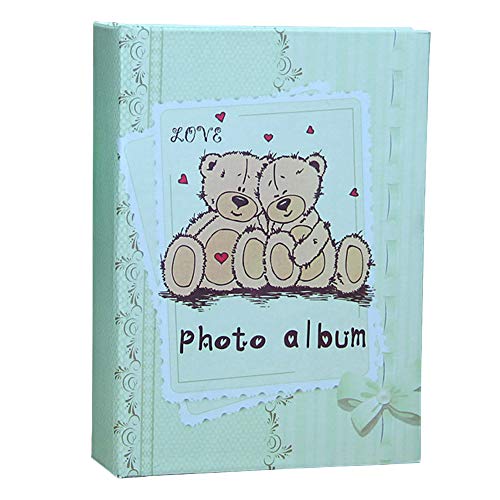 aoory 6x4 Cute Animal Photo Album Capacity: 100pcs Loving Bear