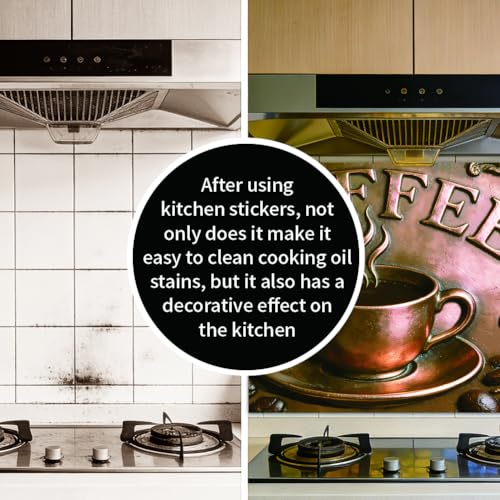 Protector contra salpicaduras cocina para evitar manchas de grasa panel decorativo extraíble 4