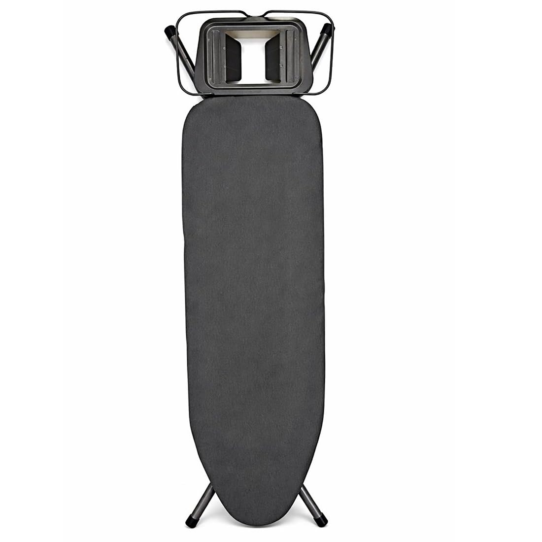 Acomoda Textil - Tabla de Planchar Grande con Centro de Planchado Reforzado y Altura Regulable 4 Posiciones 78 a 92 Cm. Estructura Metalica Estable de Superficie Amplia 143x40 cm Plegable.