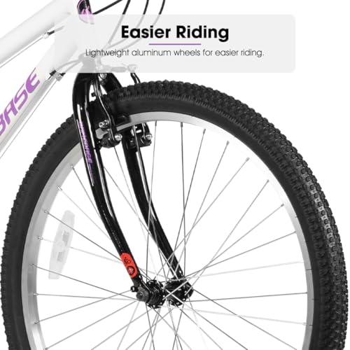 HILAND Bamcbase Womens Mountain Bike, 24 26 Inch 18 Speeds