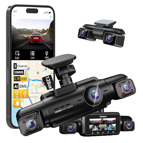Neideso-US 5-Channel Dash Cam STARVIS 2 AI Driver Monitor