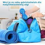 YANGTSUNG Kolczasta piłka do masażu, twardych kolczastych wałków do masażu, piłki do masażu fizjoterapeutycznego do uwalniania mięśniowo-powięziowego, masaż głębokich tkanek w punkcie