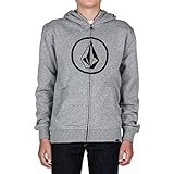 Volcom Big Boys' Stone Zip Up Hoodie