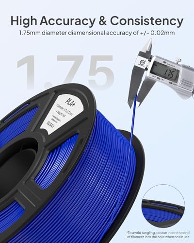 Image of ELEGOO PLA+ Filament 1.75mm Beige 1KG, High Toughness PLA Plus 3D Printer Filament Dimensional Accuracy + /- 0.02mm, 1kg Spool(2.2lbs) Fits for Most FDM 3D Printers